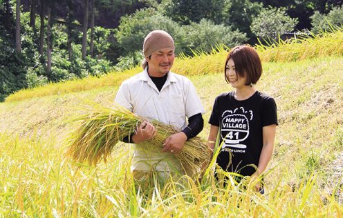 先輩就農者として幸村多加志さん・愛弓さんご夫婦のメッセージを掲載しました。